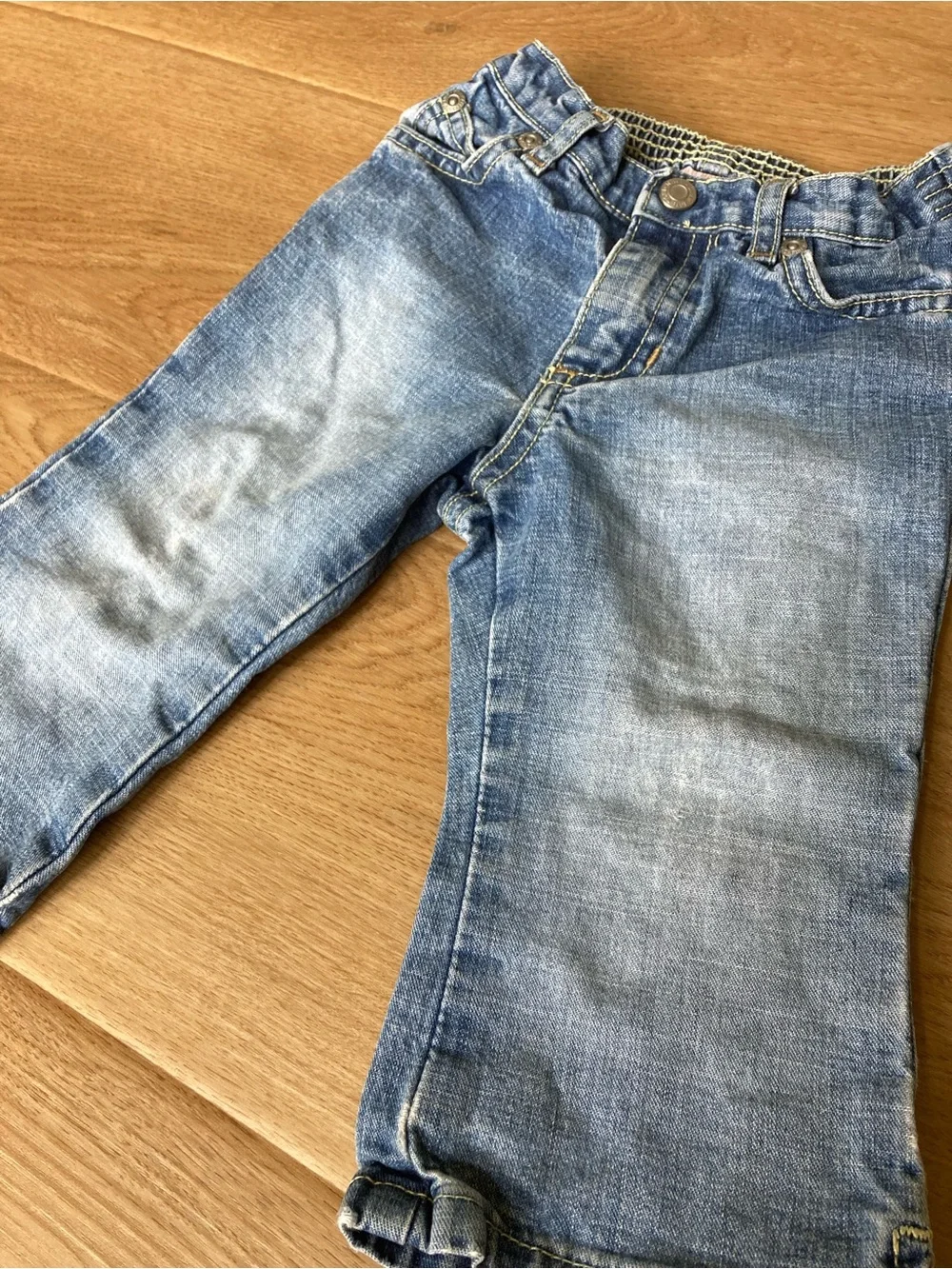 Old Navy Y2K Blue Baby Bootcut Jeans